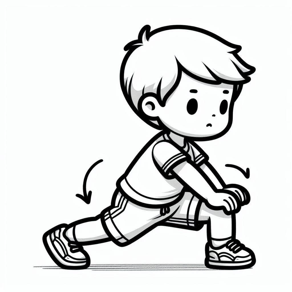 Bé Trai Tập Thể Dục