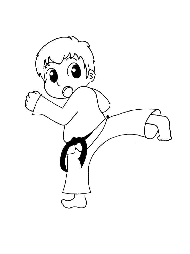 Cậu Bé Karate Đáng Yêu