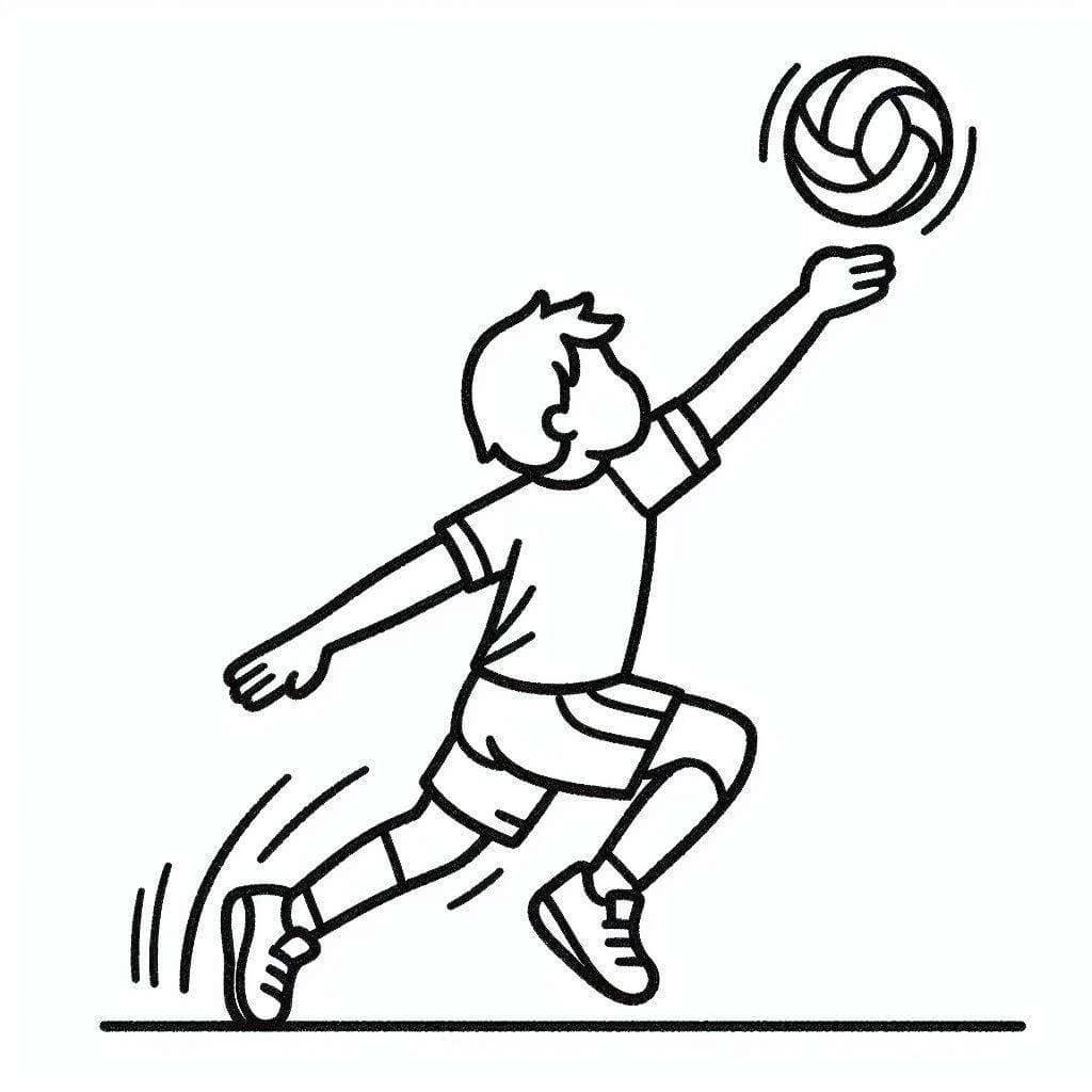 Cậu Bé Phát Quả Bóng Chuyền