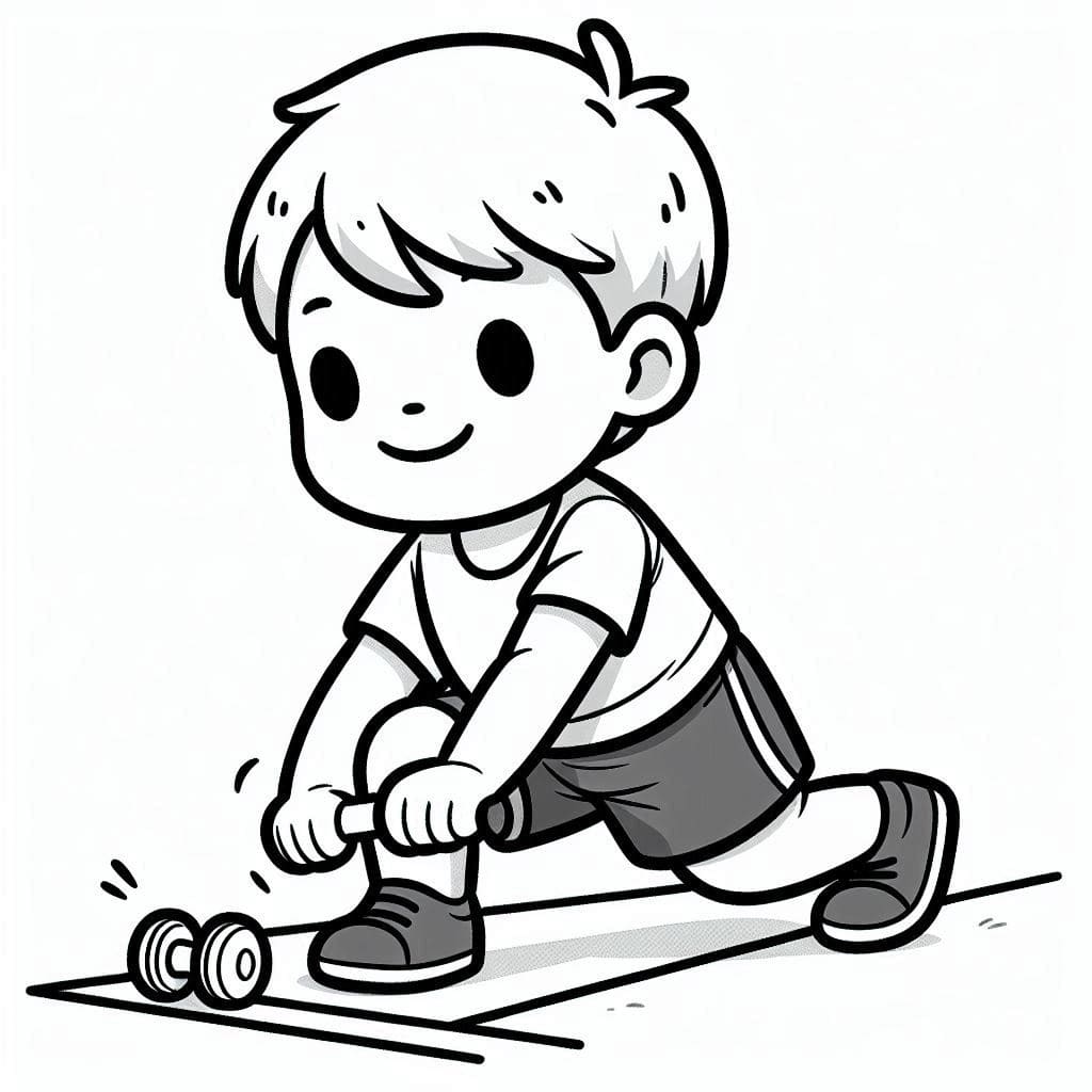 Cậu Bé Thích Tập Thể Dục