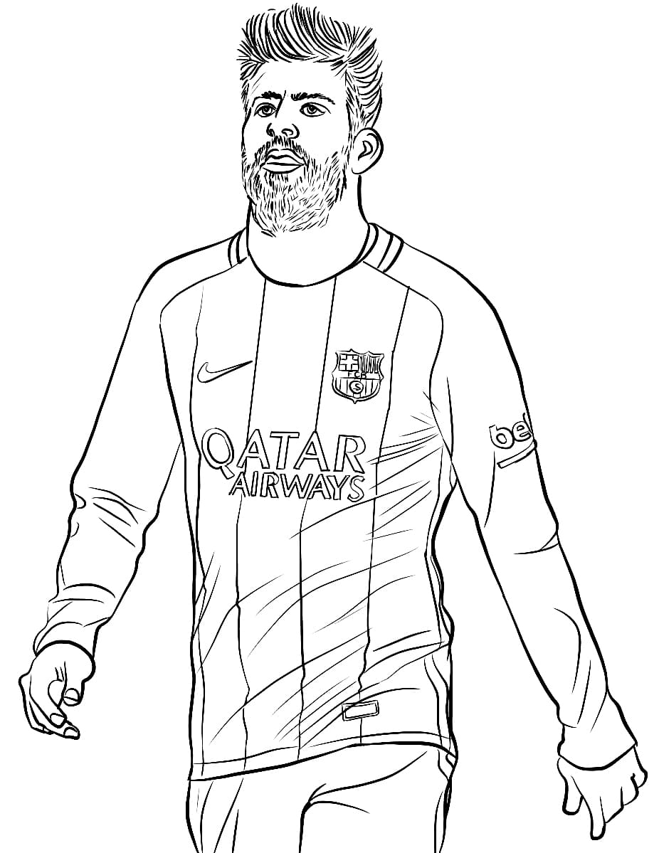 Football Player Gerard Pique
