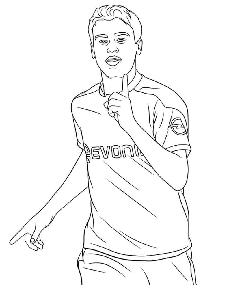 Football Player Giovanni Reyna