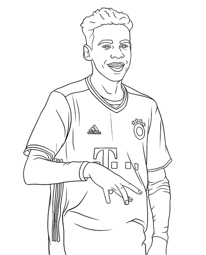 Cầu Thủ Bóng Đá Jamal Musiala