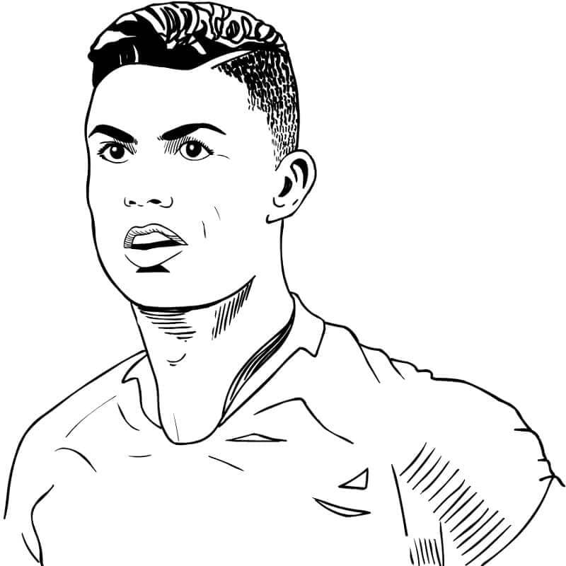 Cầu Thủ Đá Bóng Ronaldo