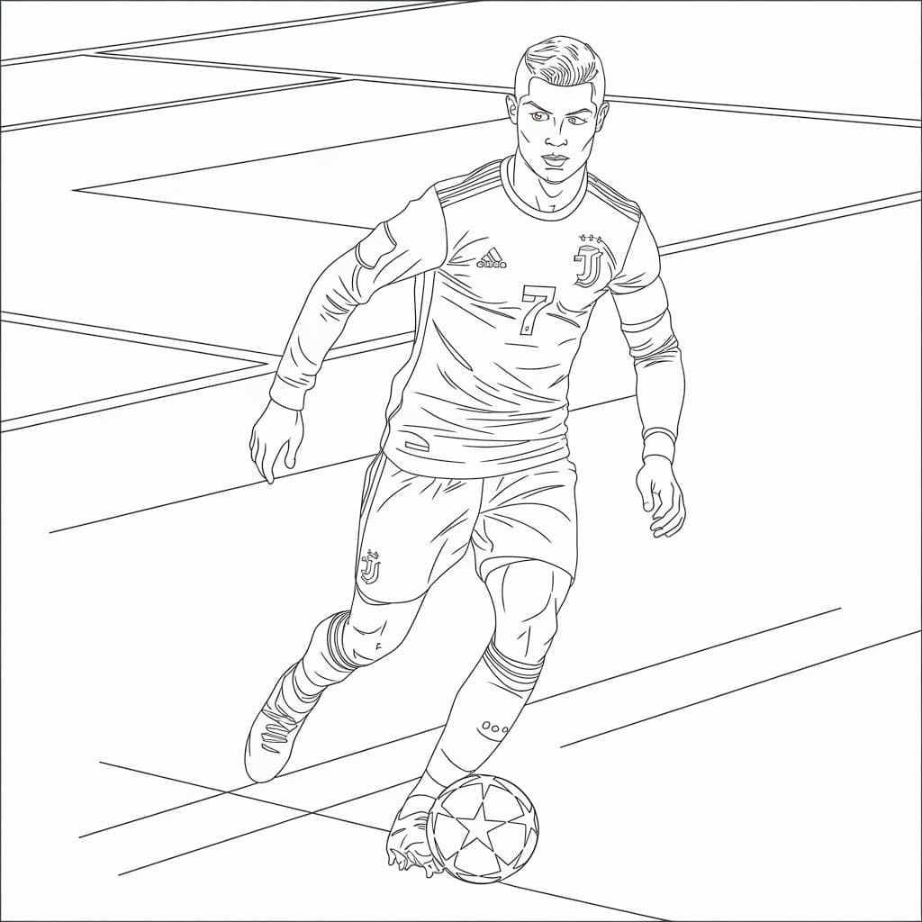 Cầu Thủ Ronaldo Trên Sân