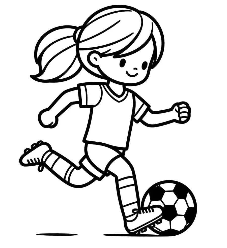 Cô Bé Đá Bóng