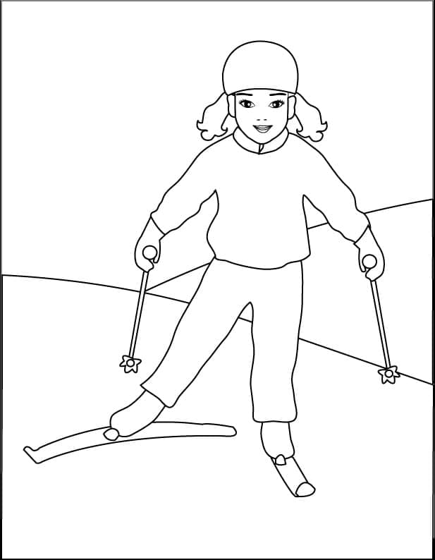 Cô Bé Trượt Tuyết