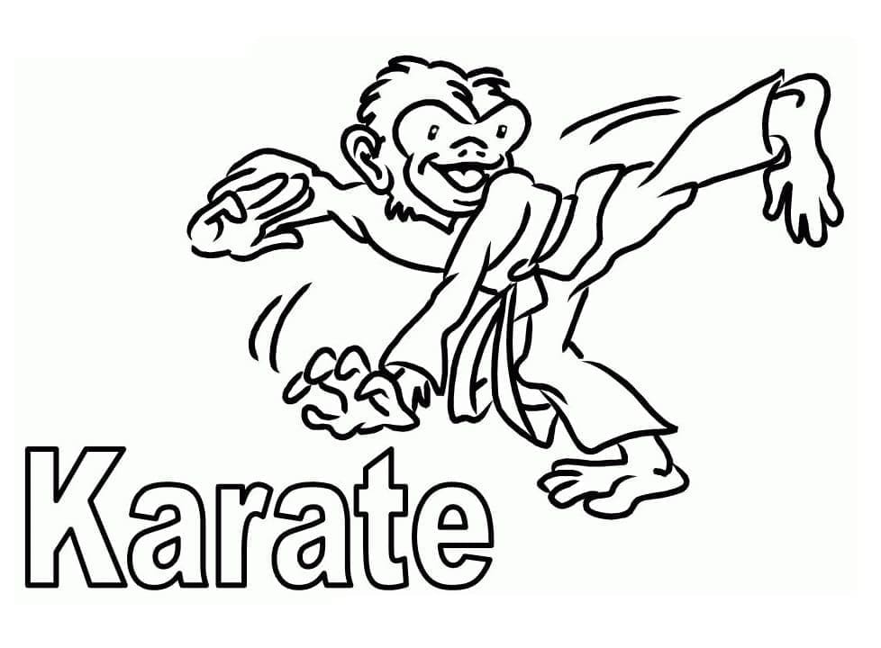 Khỉ Karate