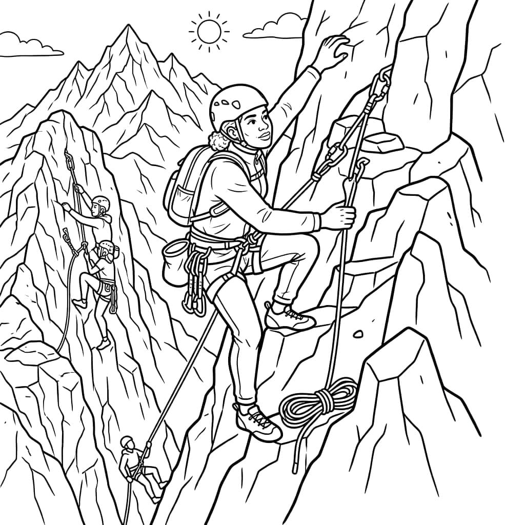 Leo Núi Giữa Thiên Nhiên