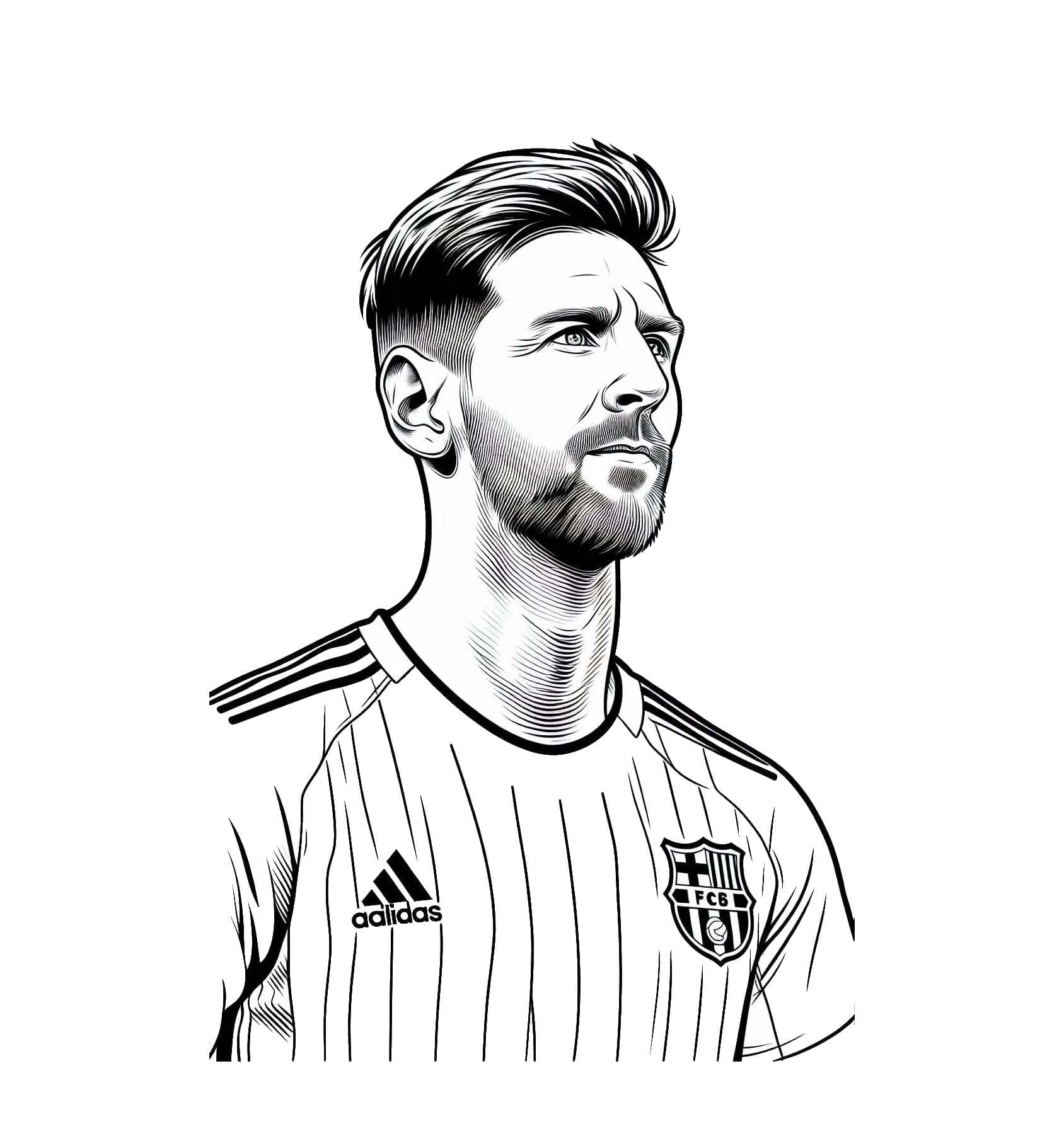 Messi Đứng Chào Cờ