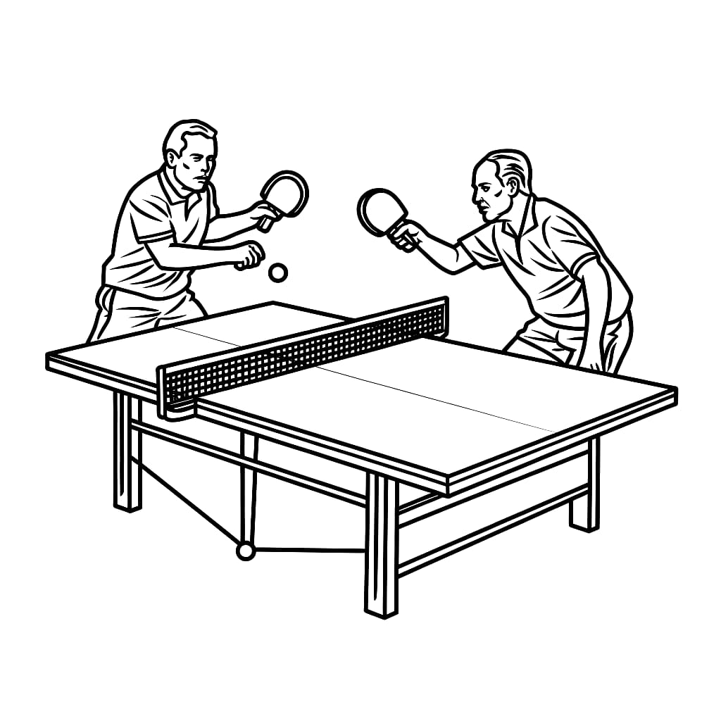 Người Lớn Chơi Bóng Bàn