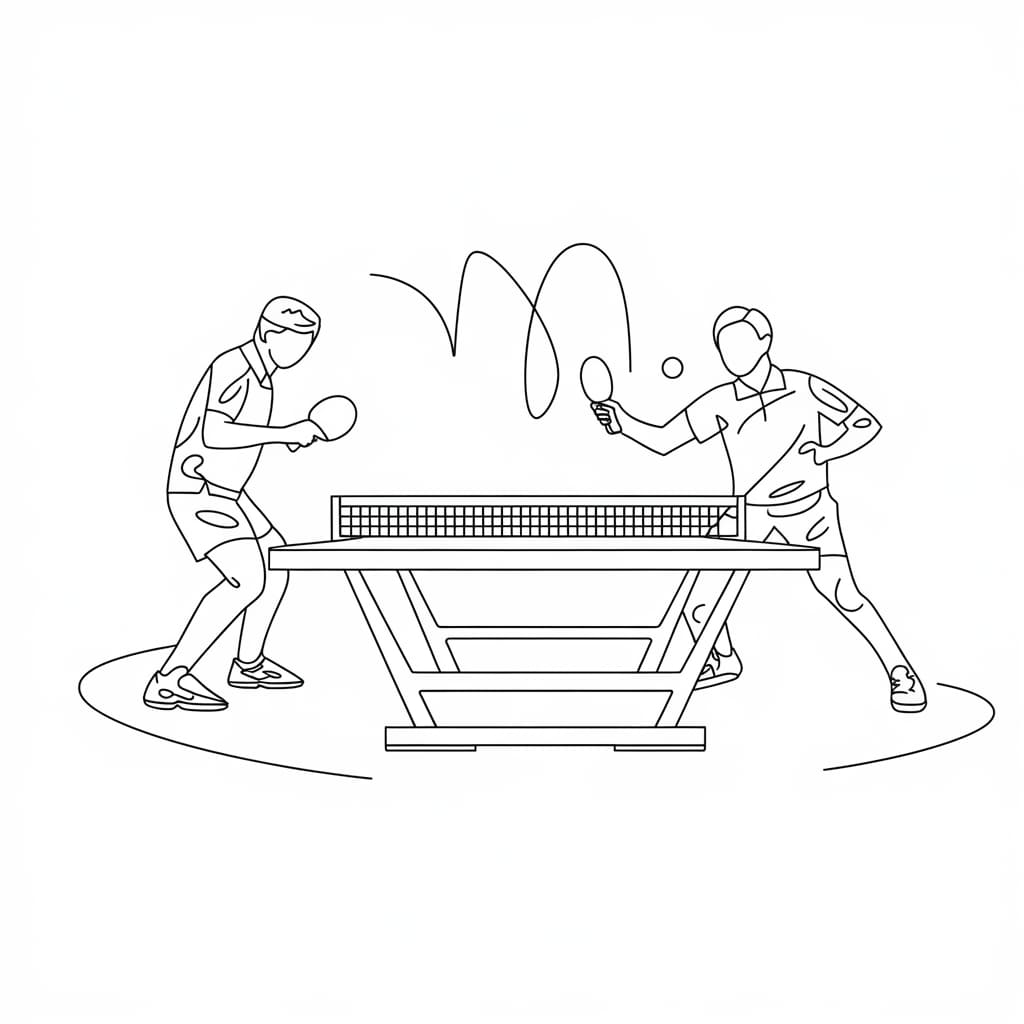 Phác Thảo Bóng Bàn