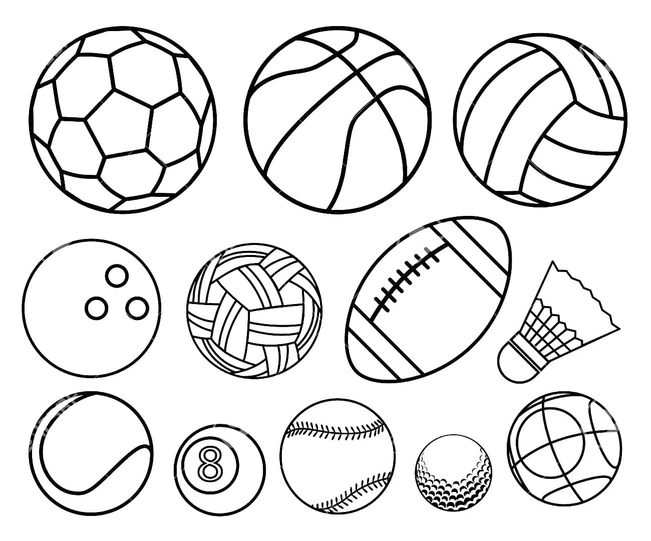 Tô Màu Quả Bóng