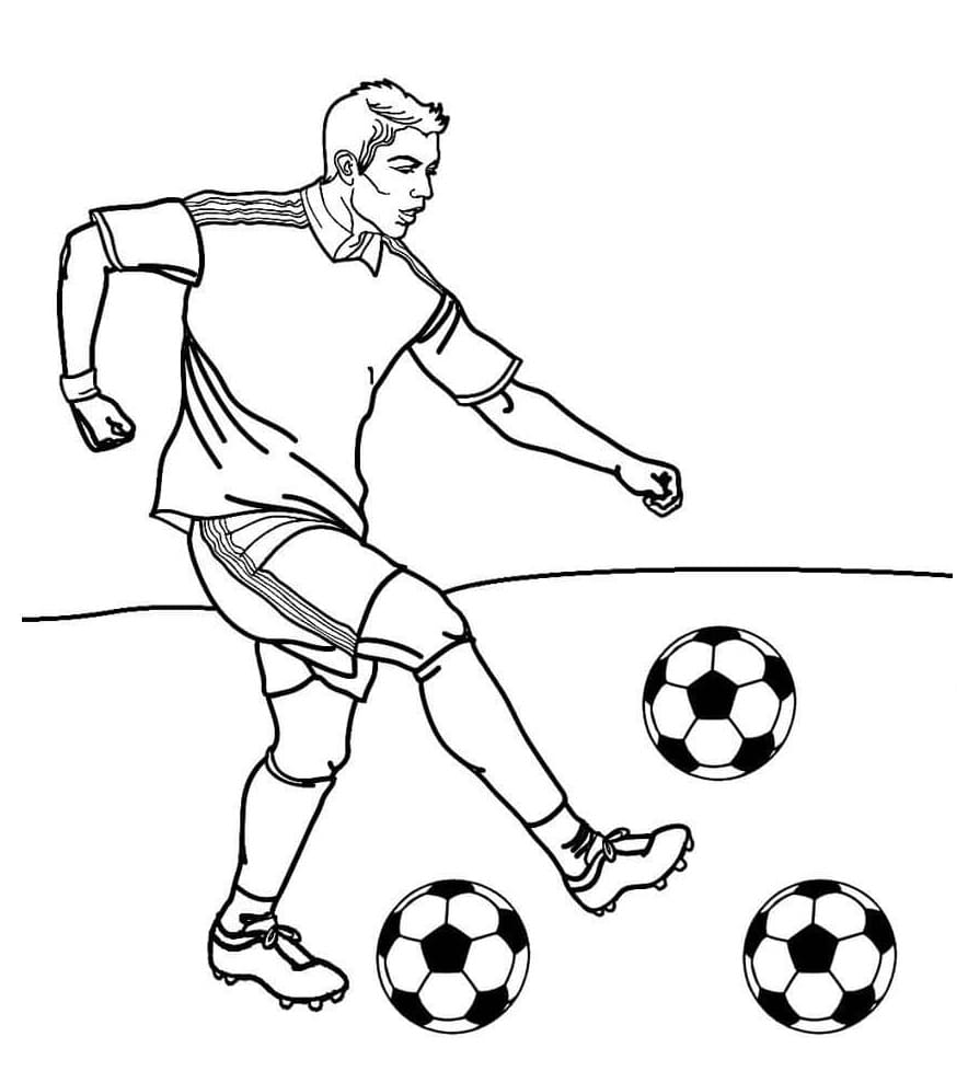 Ronaldo Đang Đá Bóng