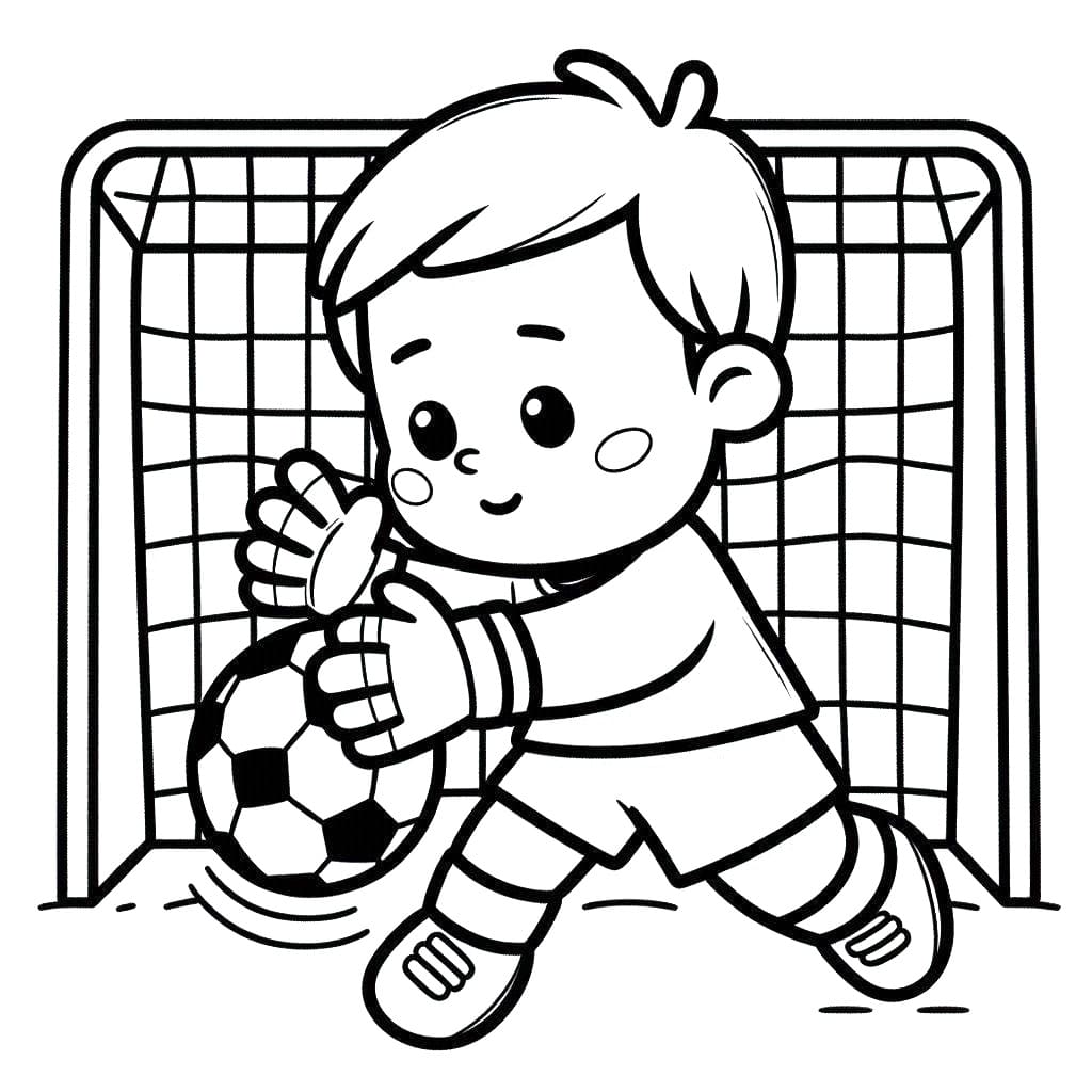 Thủ Môn Nhỏ Cute