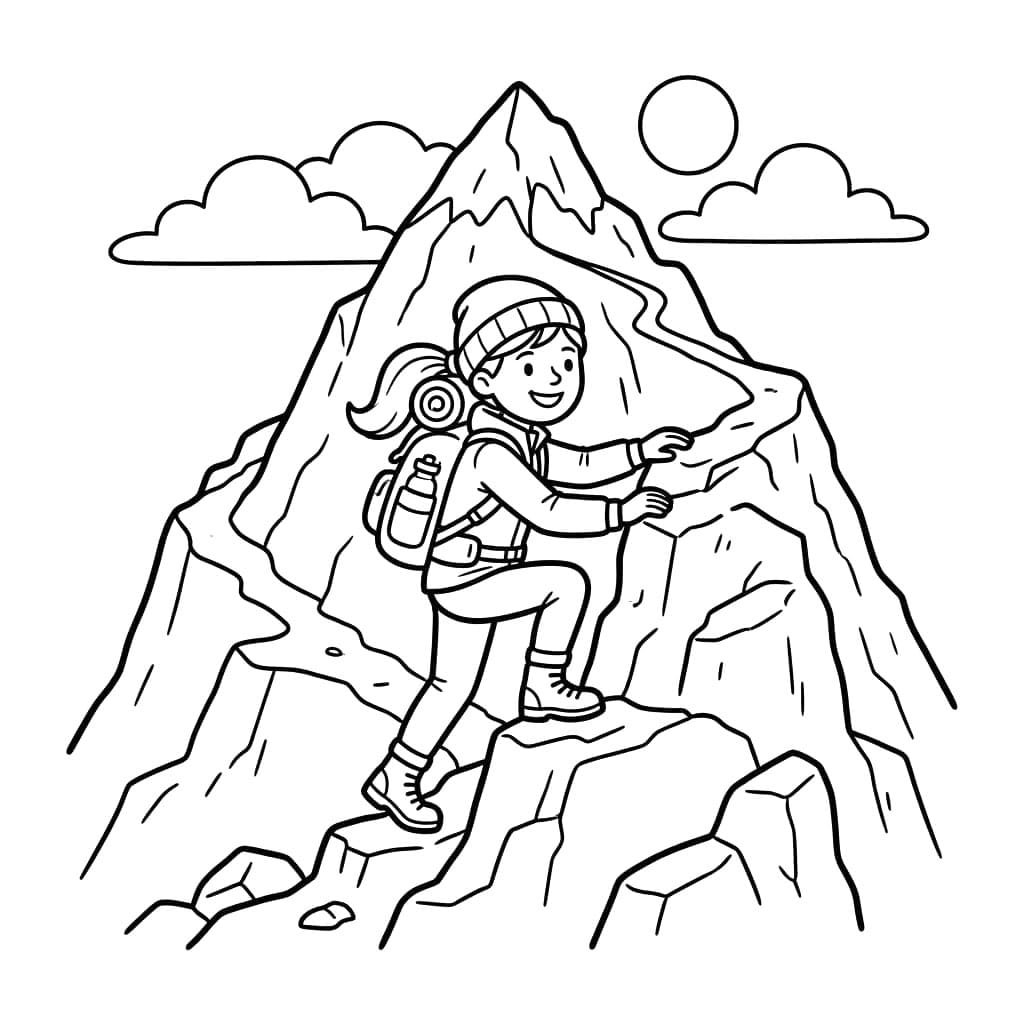Tô Màu Leo Núi