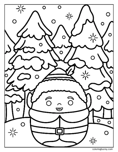 Trang Tô Màu Buddy Yêu Tinh Squishmallow