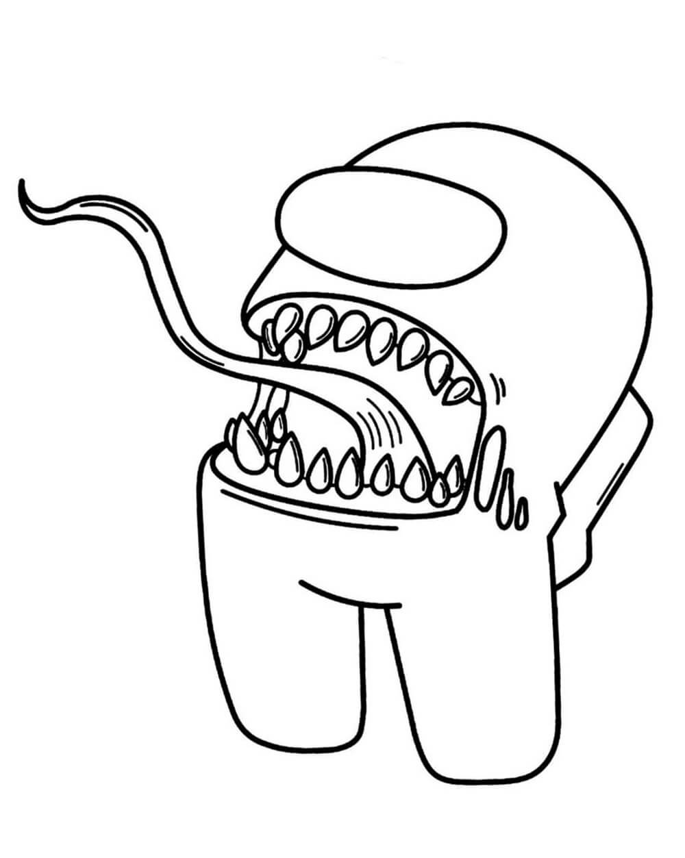 Among Us quái vật