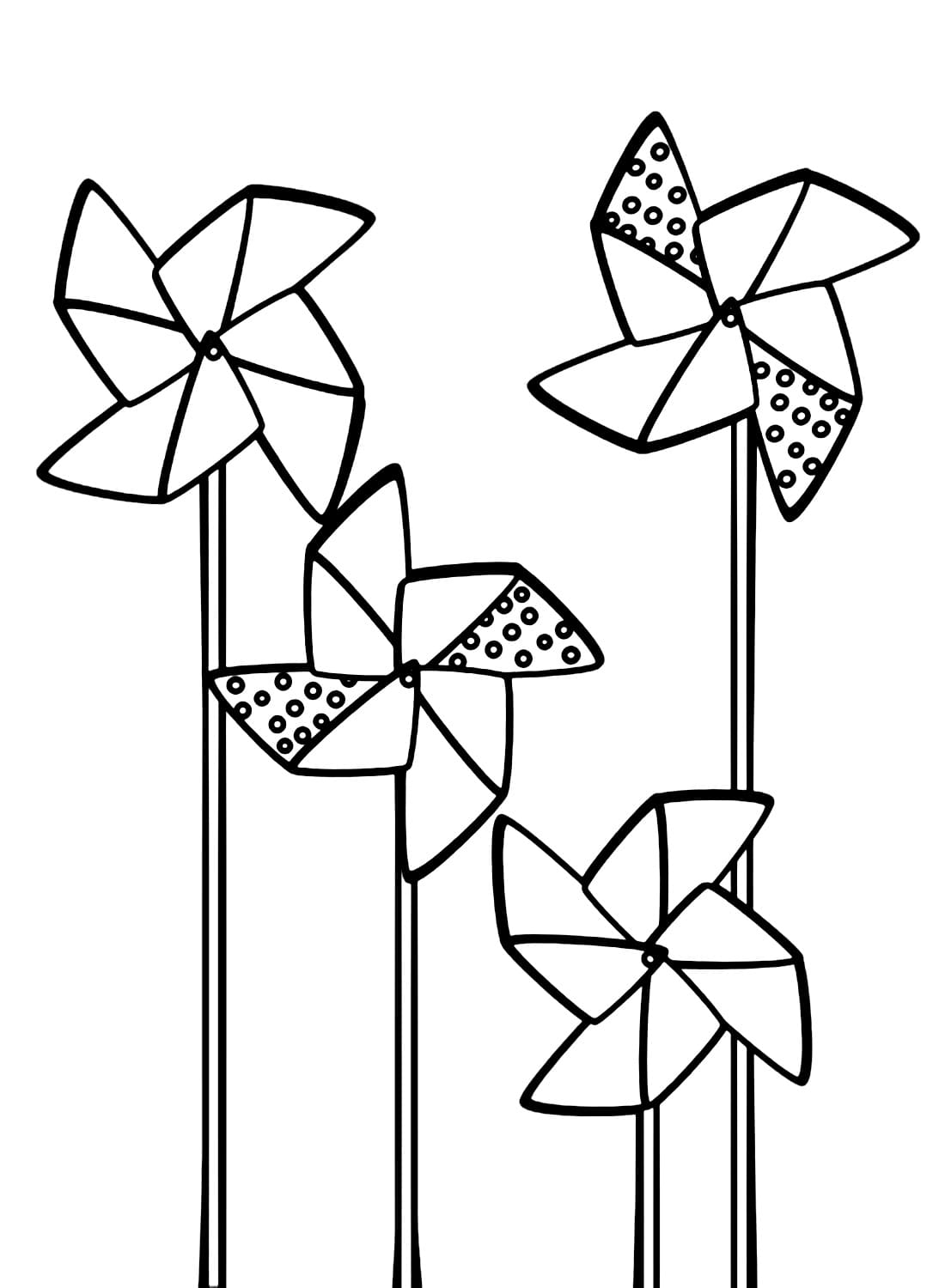 4 Chiếc Chong Chóng