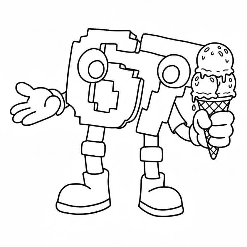 67 Brainrot Với Cây Kem