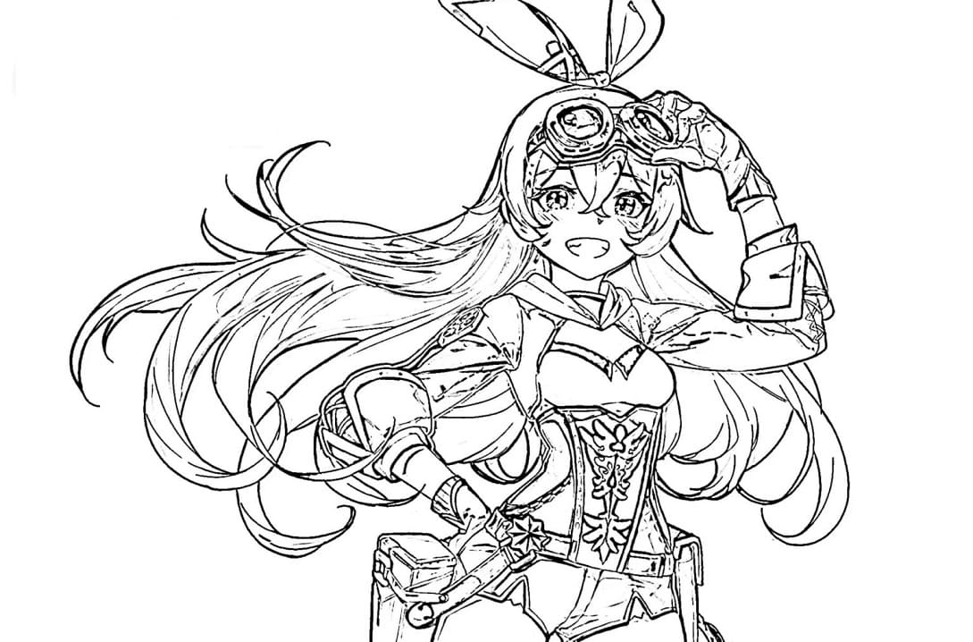 Amber Trong Genshin Impact