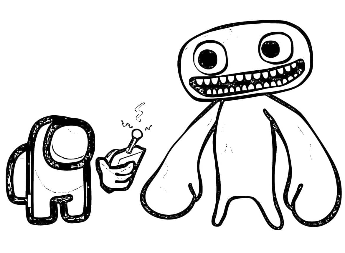 Among Us và Garten of Banban