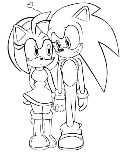 Amy Rose và Sonic