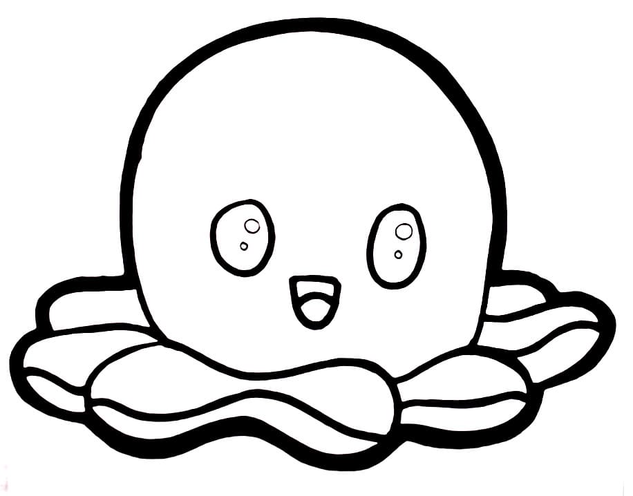 Tô Màu Bạch Tuộc Cảm Xúc