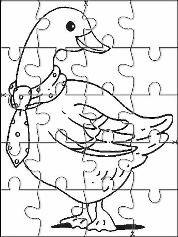 Bộ Xếp Hình Con Vịt