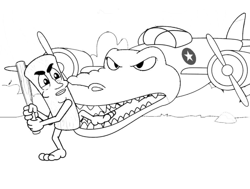 Bombardiro Crocodilo Brainrot