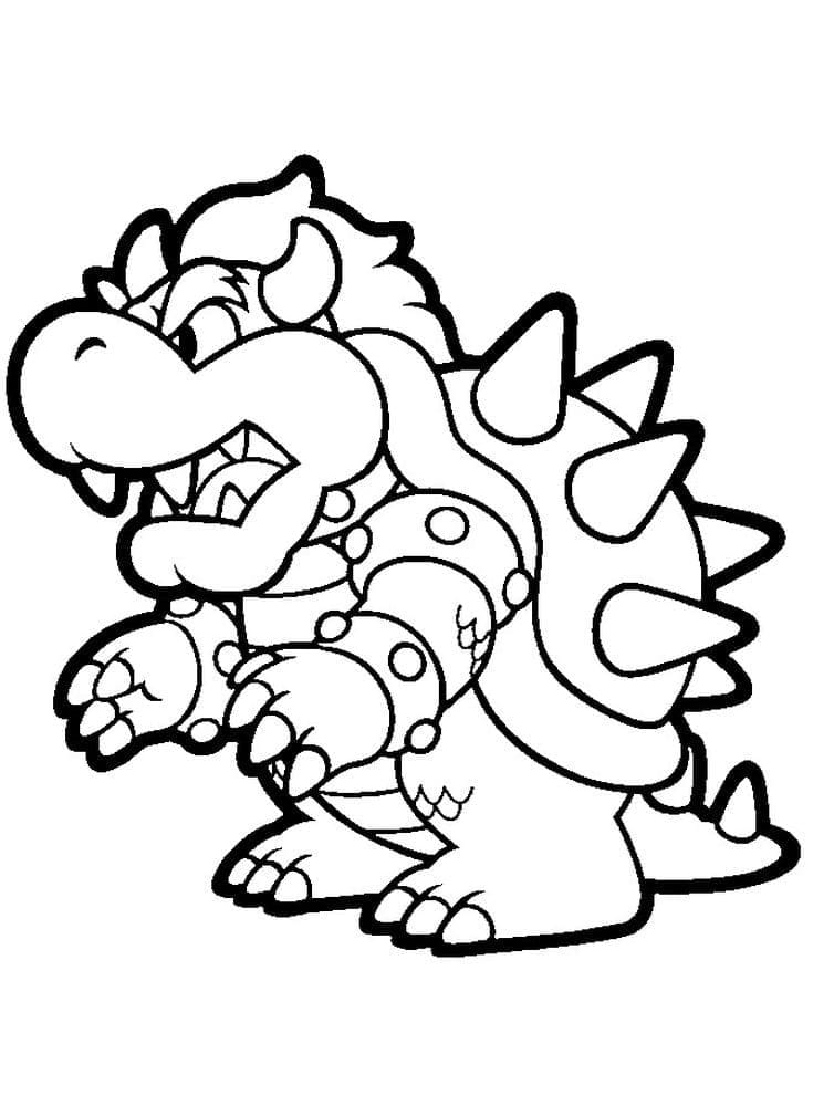 Bowser Trong Game Mario