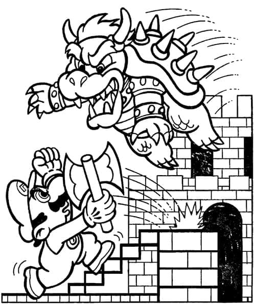 Bowser và Mario