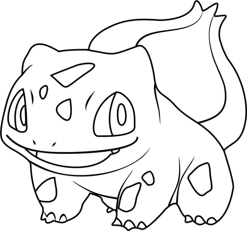 Bulbasaur Mỉm Cười
