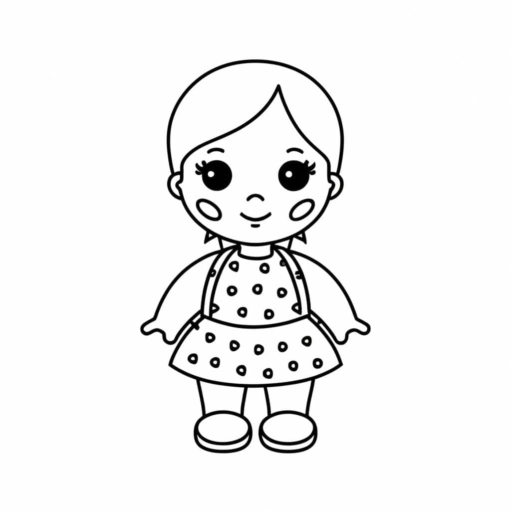 Búp Bê Nhỏ Mỉm Cười