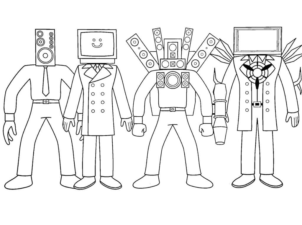 Các Nhân Vật Trong Skibidi Toilet