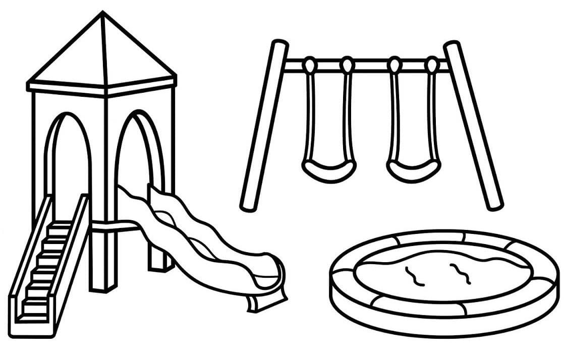 Cầu Trượt và Xích Đu