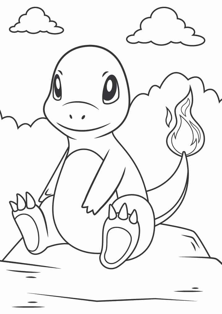 Charmander Mỉm Cười