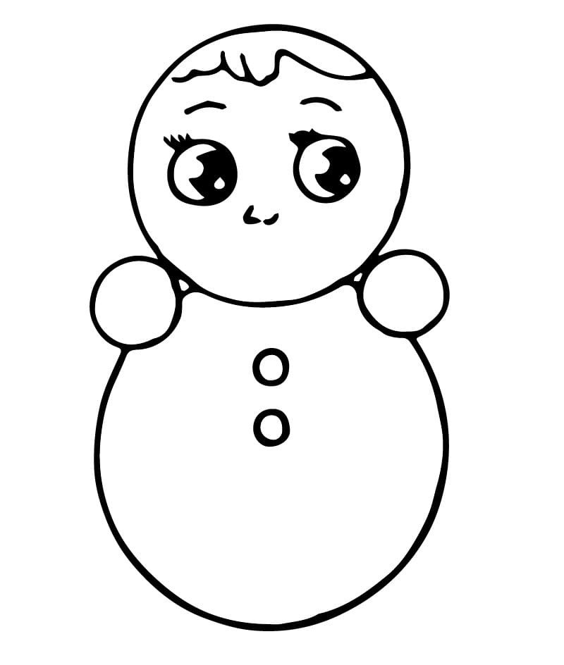 Con Lật Đật Đơn Giản