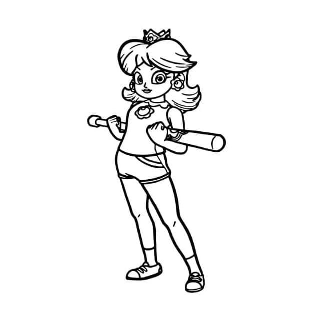 Công Chúa Daisy Với Cây Gậy