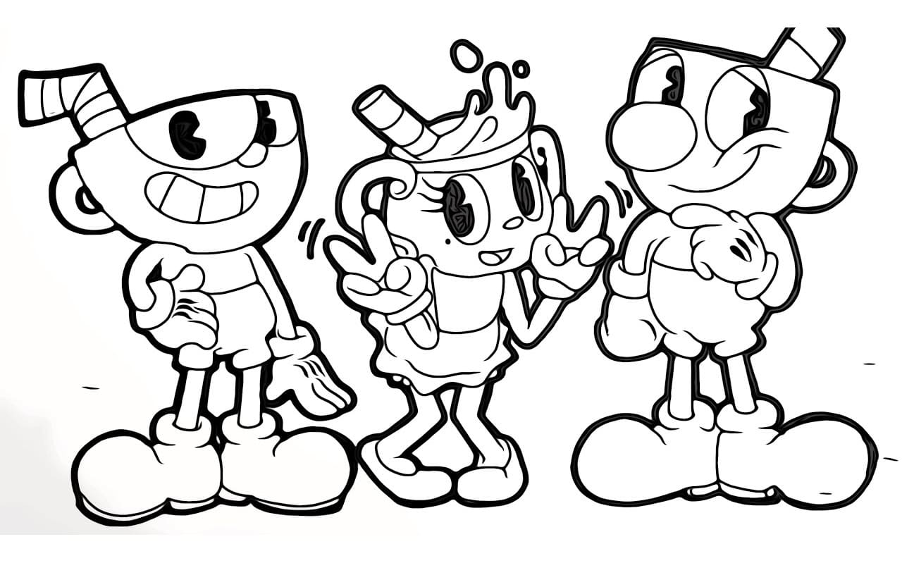 Cuphead và Bạn Bè