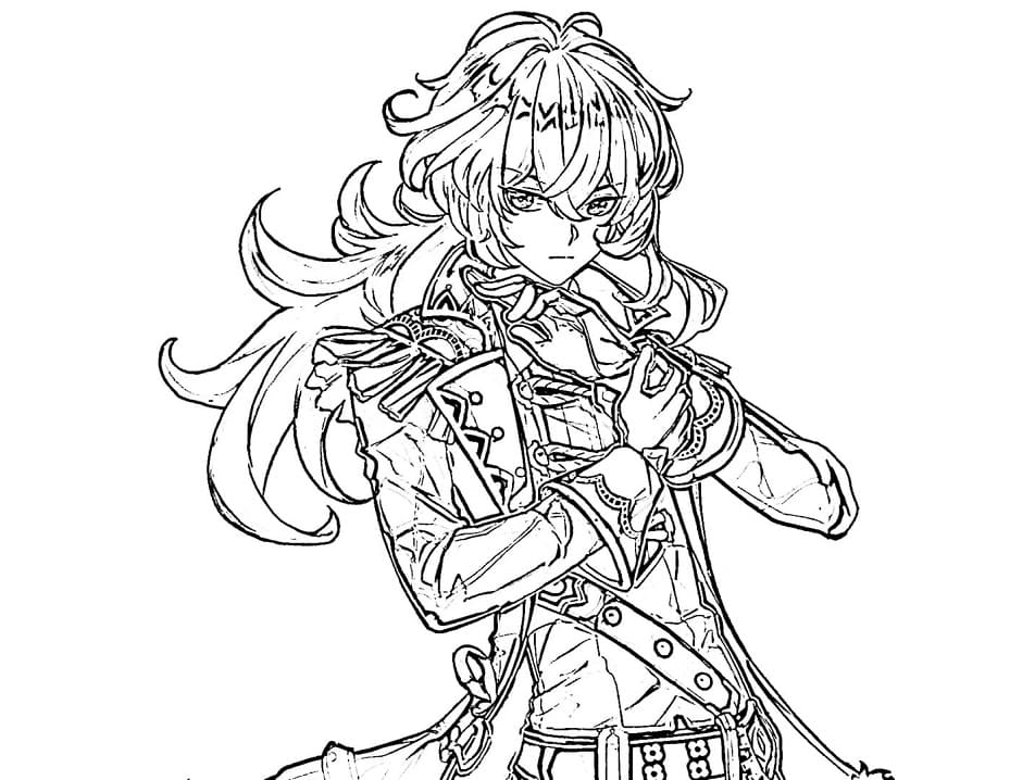 Diluc Trong Genshin Impact