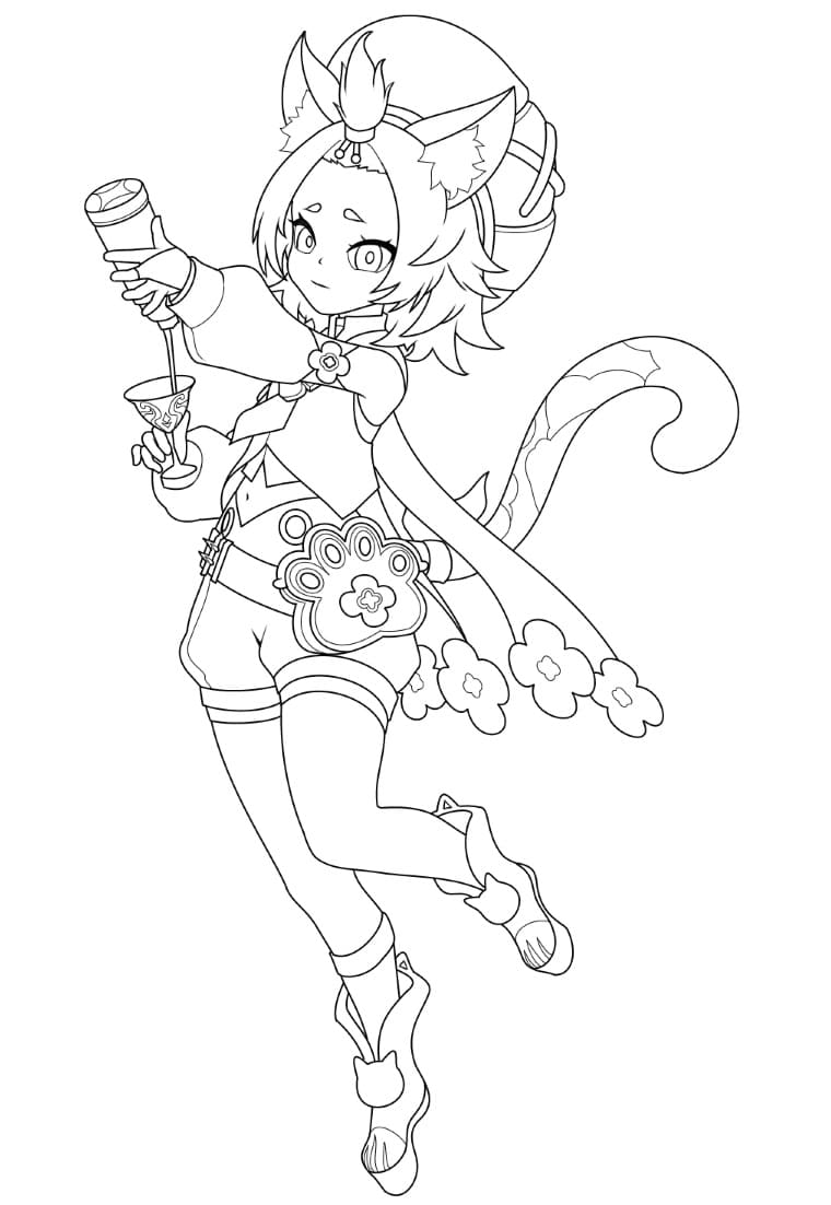 Diona Trong Genshin Impact