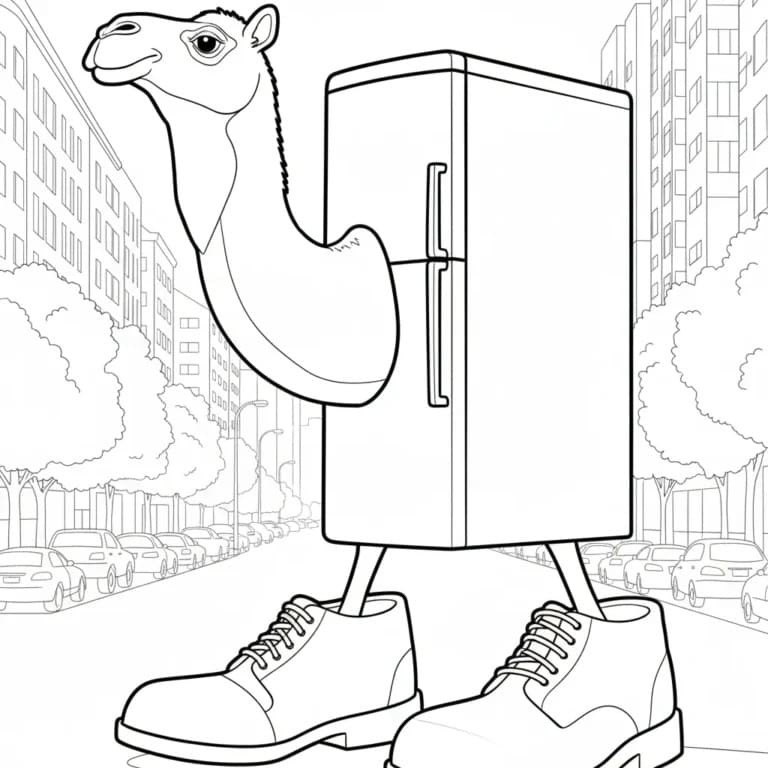 Tô Màu Frigo Camello