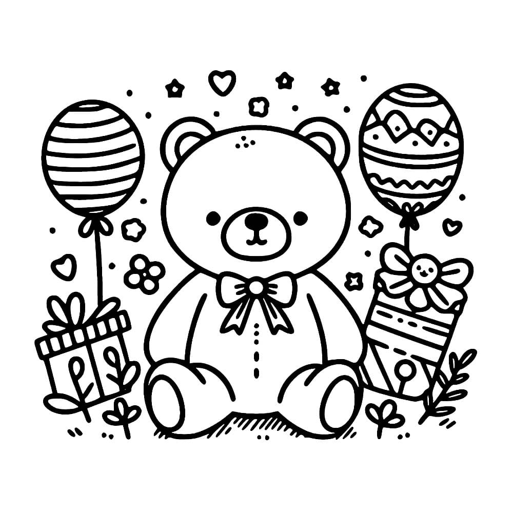 Gấu Bông Ngày Sinh nhật