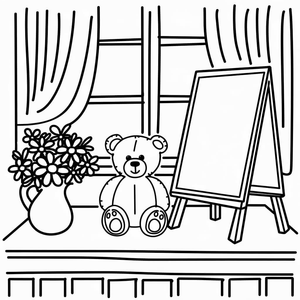 Tô Màu Gấu Bông