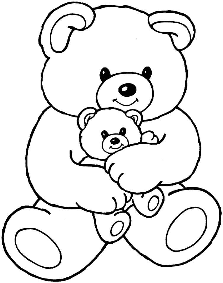 Gấu Teddy Lớn và Nhỏ