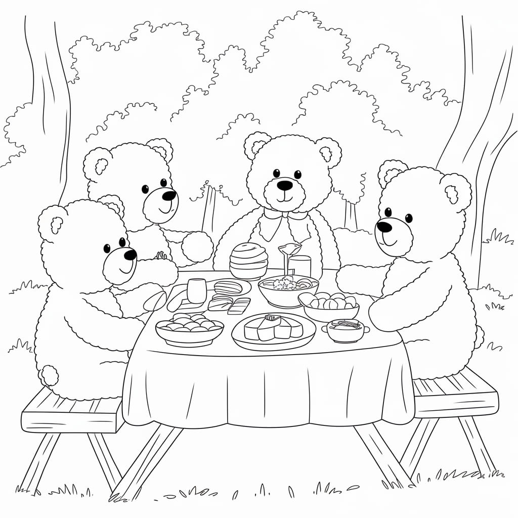 Gia Đình Gấu Bông