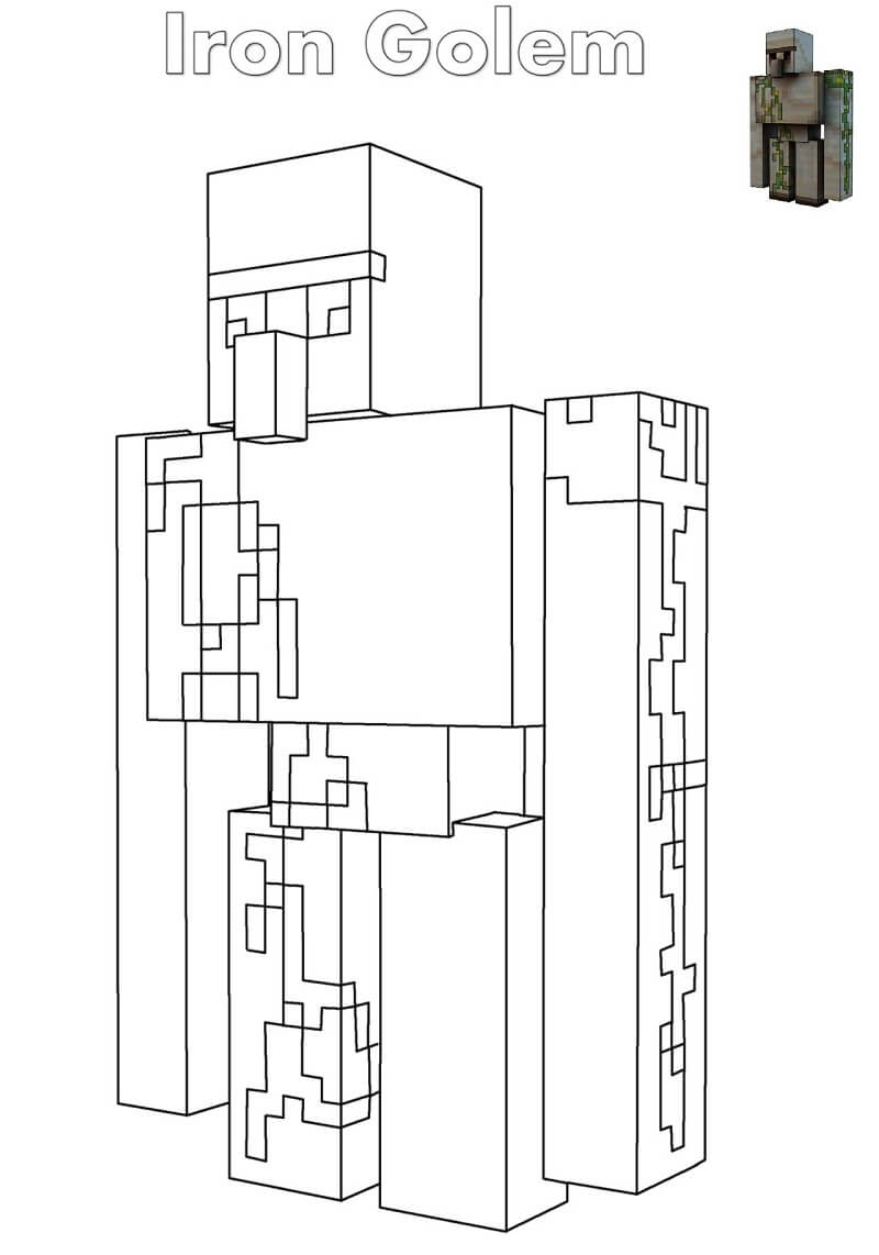 Golem Trong Minecraft