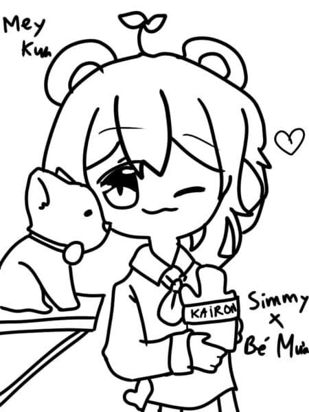 tranh to mau hero team simmy