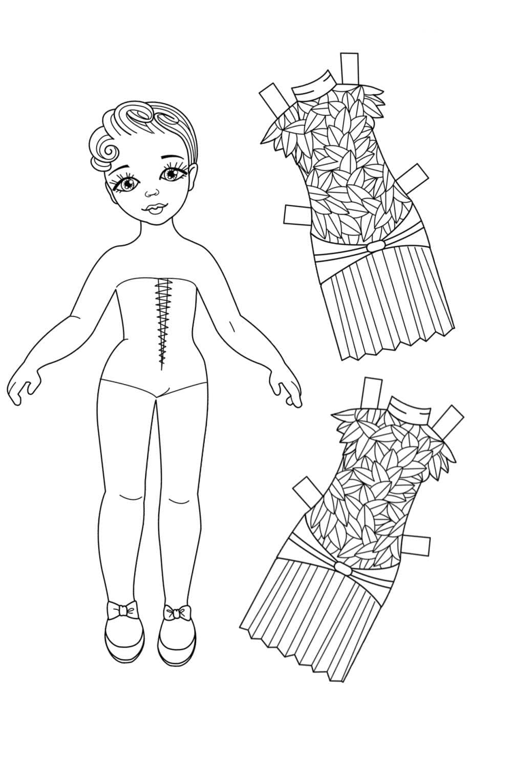 Hình Búp Bê Giấy